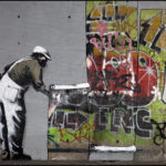 Uno stencil di Banksy a Londra